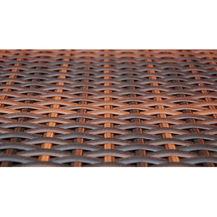 Set mobilier de exterior cu perne, 5 piese, maro, poliratan - WALTI WALTI