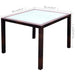 Set mobilier de exterior cu perne, 5 piese, maro, poliratan - WALTI WALTI