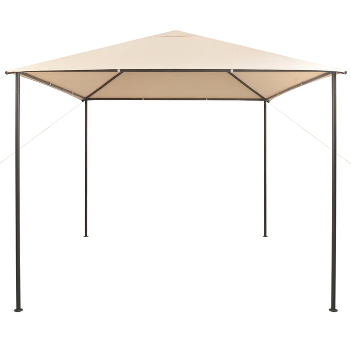 Foișor pavilion cort, baldachin, 3x3 m oțel, bej WALTI