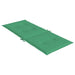 Perne scaun cu spătar înalt, 2 buc., verde, 120x50x3 cm, textil - WALTI WALTI