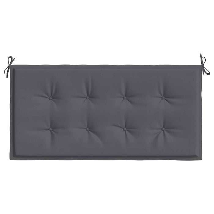 Pernă de bancă de grădină antracit 120x50x4 cm textil oxford WALTI
