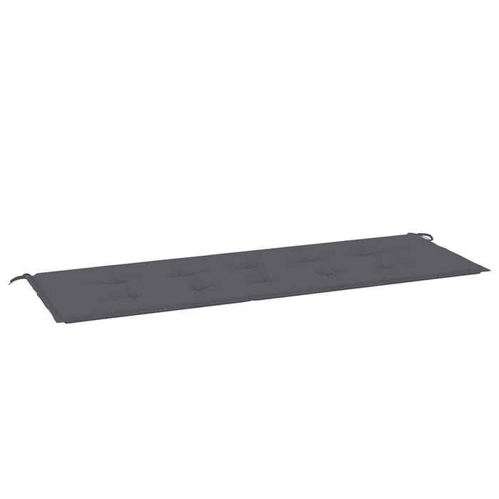 Pernă de bancă de grădină antracit 150x50x3 cm textil oxford - WALTI WALTI