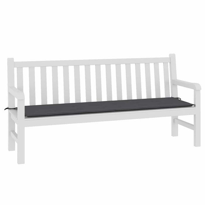 Pernă de bancă de grădină antracit 180x50x3 cm textil oxford - WALTI WALTI