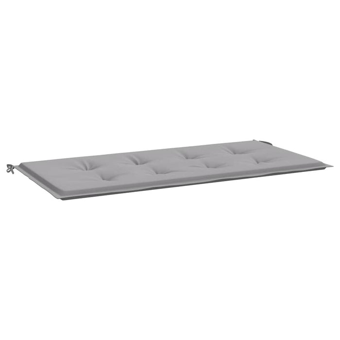 Pernă de bancă de grădină, gri, 100x50x4 cm, textil oxford WALTI
