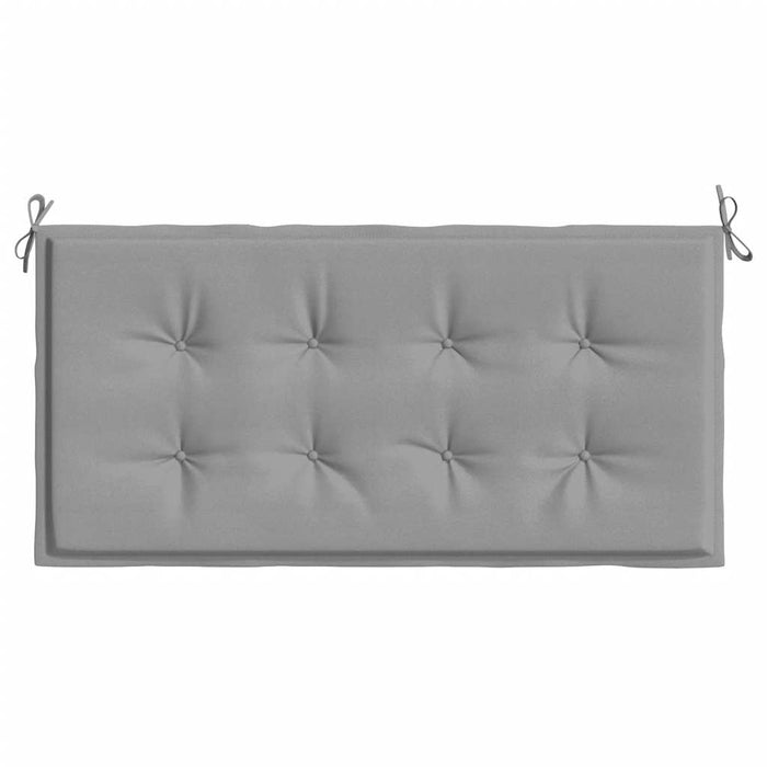 Pernă de bancă de grădină, gri, 100x50x4 cm, textil oxford WALTI