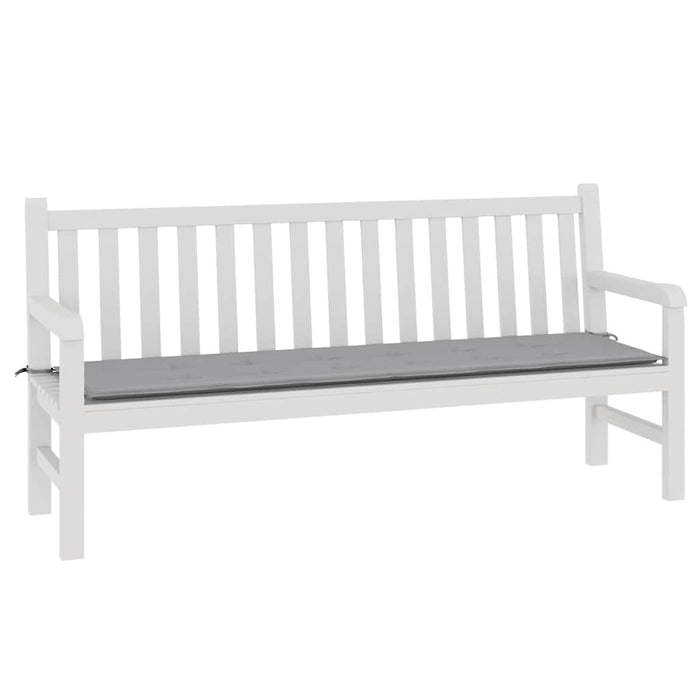 Pernă de bancă de grădină, gri, 180x50x3 cm, textil oxford - WALTI WALTI