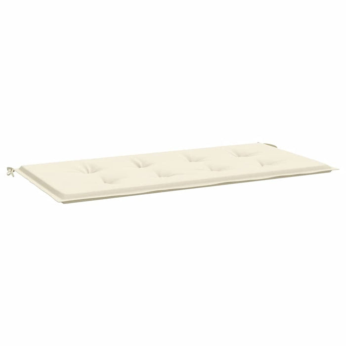 Pernă de bancă de grădină, crem, 100x50x4 cm, textil oxford WALTI