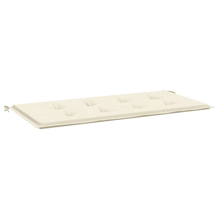 Pernă de bancă de grădină, crem, 120x50x3 cm, textil oxford - WALTI WALTI