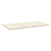 Pernă de bancă de grădină, crem, 120x50x3 cm, textil oxford - WALTI WALTI