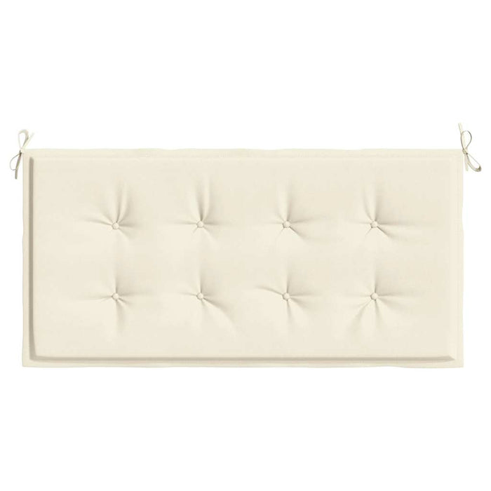 Pernă de bancă de grădină, crem, 120x50x3 cm, textil oxford - WALTI WALTI
