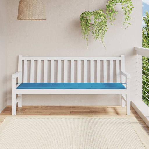 Pernă de bancă de grădină, albastru, 180x50x3 cm, textil oxford - WALTI WALTI