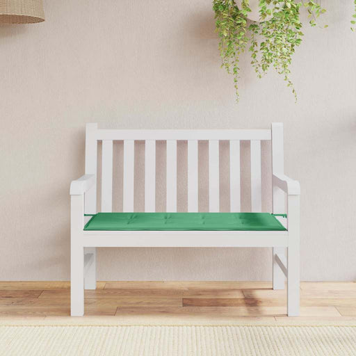 Pernă de bancă de grădină, verde, 100x50x3 cm, textil oxford - WALTI WALTI
