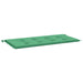 Pernă de bancă de grădină, verde, 120x50x3 cm, textil oxford - WALTI WALTI