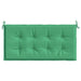 Pernă de bancă de grădină, verde, 120x50x3 cm, textil oxford - WALTI WALTI