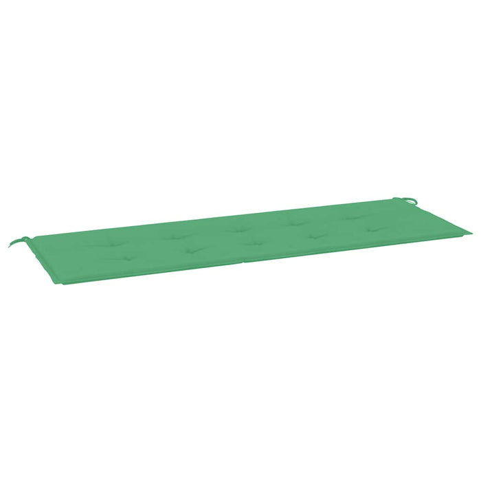 Pernă de bancă de grădină, verde, 150x50x3 cm, textil oxford - WALTI WALTI