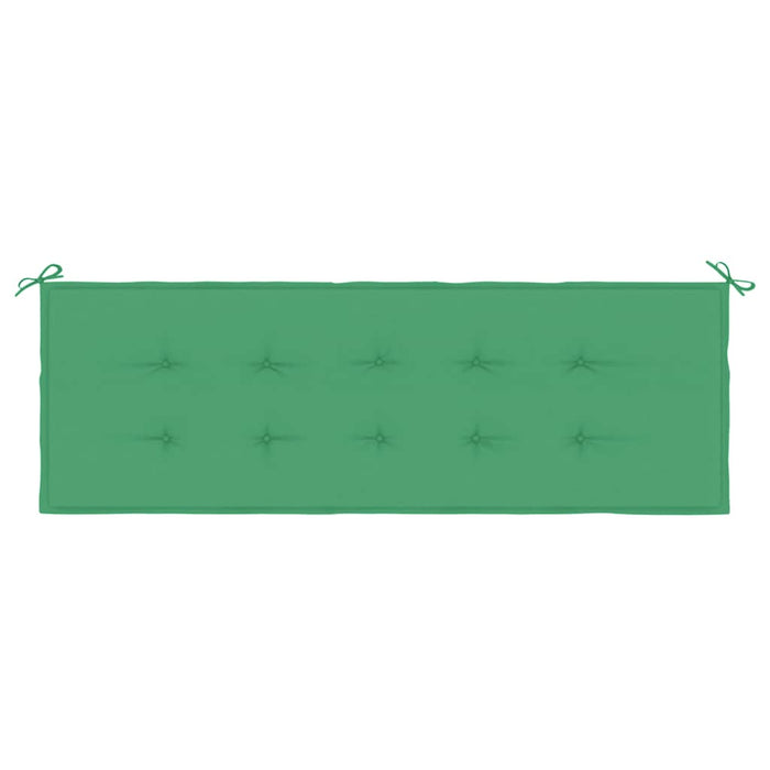 Pernă de bancă de grădină, verde, 150x50x3 cm, textil oxford - WALTI WALTI