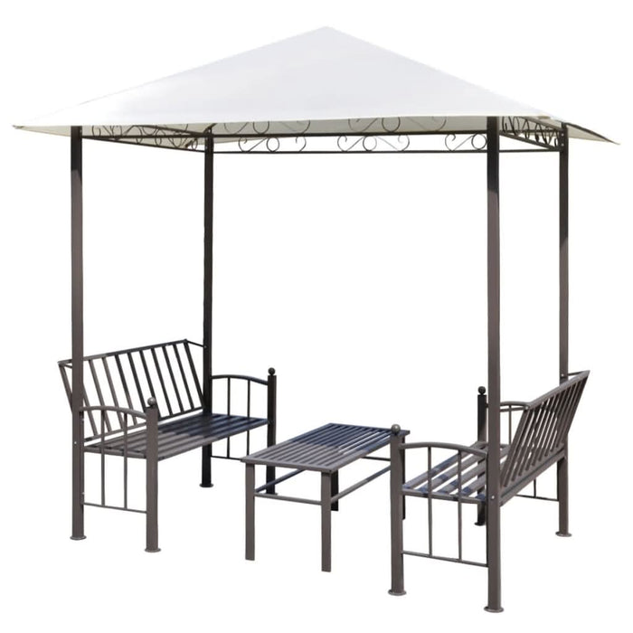Pavilion de grădină cu masă și bănci 2,5x1,5x2,4 m - WALTI WALTI