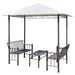 Pavilion de grădină cu masă și bănci 2,5x1,5x2,4 m - WALTI WALTI
