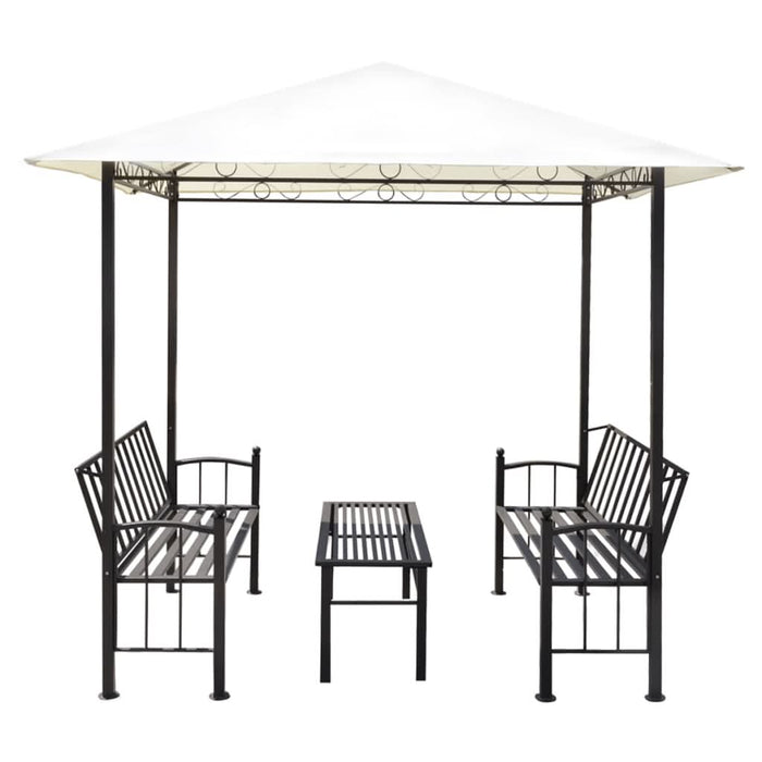 Pavilion de grădină cu masă și bănci 2,5x1,5x2,4 m - WALTI WALTI