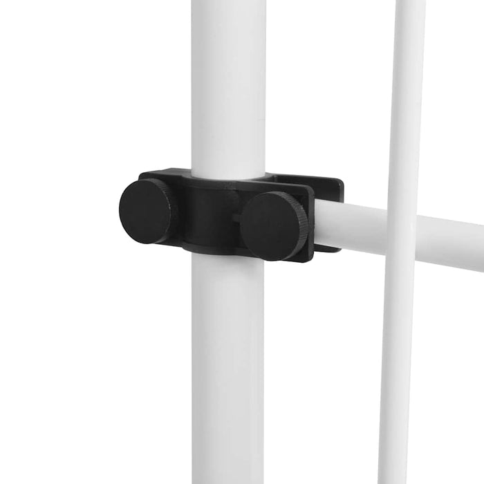 Copertină retractabilă manual, dungi galben și albastru, 400 cm - WALTI WALTI