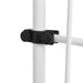 Copertină retractabilă manual, portocaliu & alb, 150 cm, dungi - WALTI WALTI