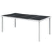 Set mobilier de exterior, 9 piese, negru, oțel - WALTI WALTI