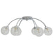 Lustră cu 6 becuri LED G9 240 W - WALTI WALTI