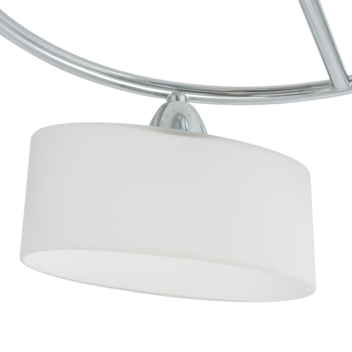 Lustră cu abajururi din sticlă elipsoide, 5 becuri E14, 200 W - WALTI WALTI