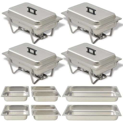 Set vase încălzire mâncare, 4 piese, oțel inoxidabil - WALTI WALTI
