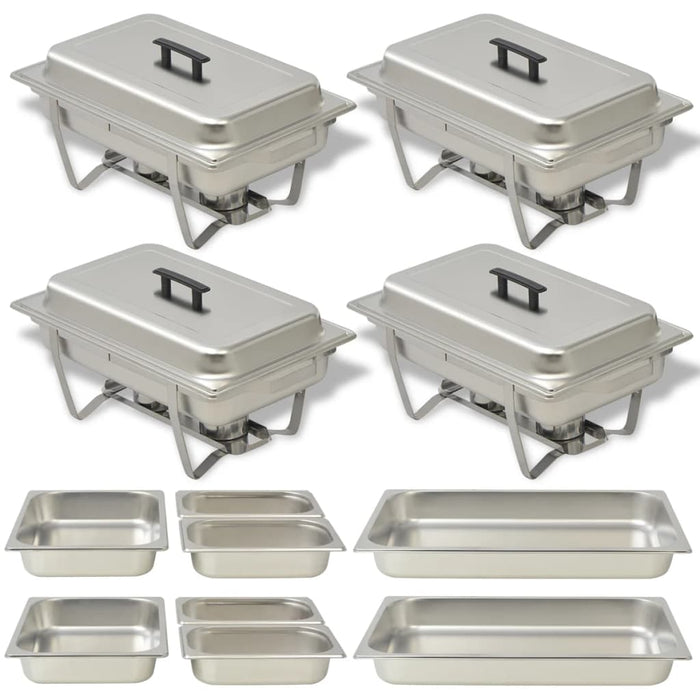 Set vase încălzire mâncare, 4 piese, oțel inoxidabil - WALTI WALTI