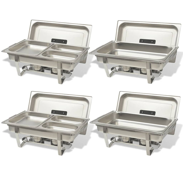 Set vase încălzire mâncare, 4 piese, oțel inoxidabil - WALTI WALTI