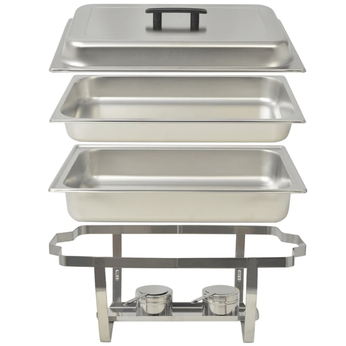 Set vase încălzire mâncare, 4 piese, oțel inoxidabil - WALTI WALTI