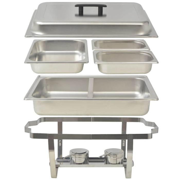 Set vase încălzire mâncare, 4 piese, oțel inoxidabil - WALTI WALTI