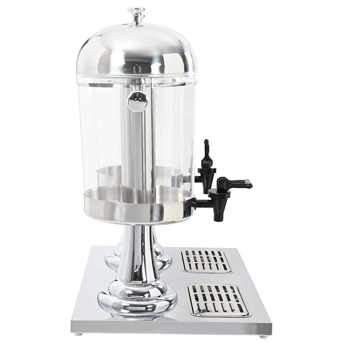 Dozator dublu de suc din oțel inoxidabil 2 x 8 L - WALTI WALTI