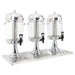Dozator triplu de suc, oțel inoxidabil, 3 x 8 L - WALTI WALTI