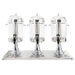 Dozator triplu de suc, oțel inoxidabil, 3 x 8 L - WALTI WALTI