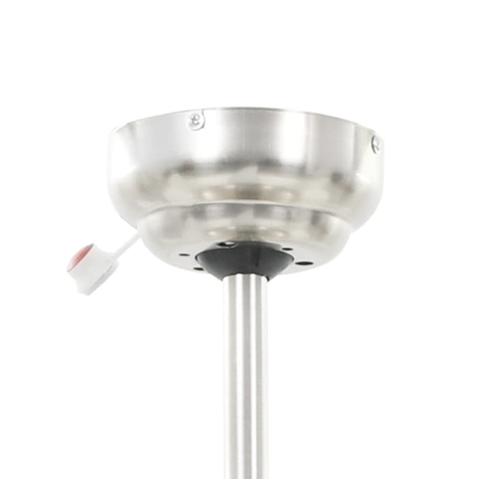 Ventilator tavan decorativ cu iluminare, 128 cm, alb - WALTI WALTI