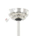 Ventilator tavan decorativ cu iluminare, 128 cm, alb - WALTI WALTI