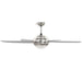 Ventilator tavan decorativ cu iluminare, 128 cm, maro - WALTI WALTI