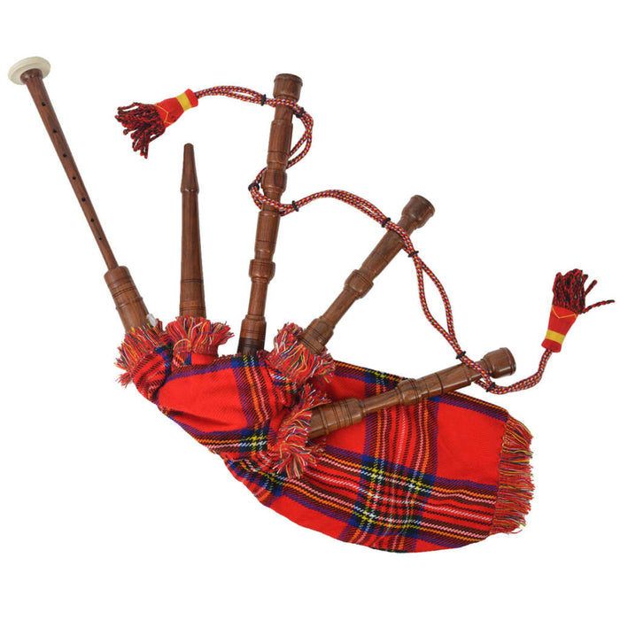 Cimpoi scoțian pentru copii Great Highland tartan, roșu - WALTI WALTI