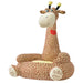Scaun din pluș pentru copii cu model girafă, maro - WALTI WALTI