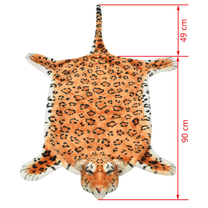 Covor cu model leopard 139 cm Pluș Maro - WALTI WALTI