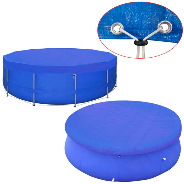 Prelată piscină PE rotundă 540 cm 90 g/m² - WALTI WALTI