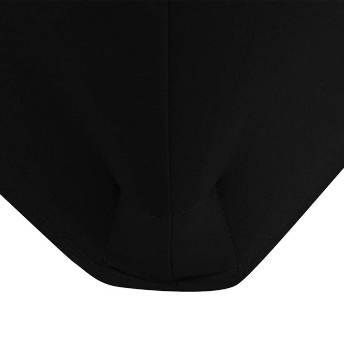 Huse elastice pentru masă, 120 x 60,5 x 74 cm, 2 buc, negru WALTI