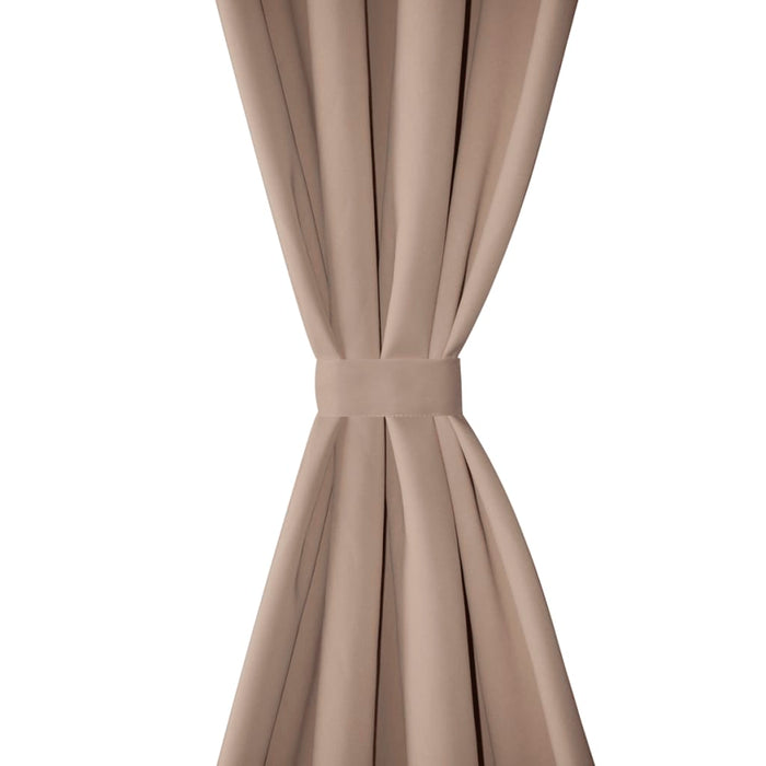 Draperie opacă, ocheți metalici, 270 x 245 cm, crem WALTI