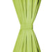 Draperii micro-satin cu bride, 2 buc, 140 x 225 cm, verde - WALTI WALTI