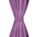 Draperii micro-satin cu bride, 2 buc, 140 x 225 cm, violet - WALTI WALTI