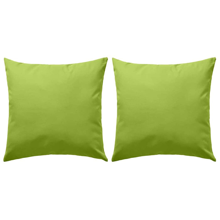Perne de exterior, 2 buc., verde măr, 45 x 45 cm - WALTI WALTI