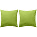 Perne de exterior, 2 buc., verde măr, 45 x 45 cm - WALTI WALTI