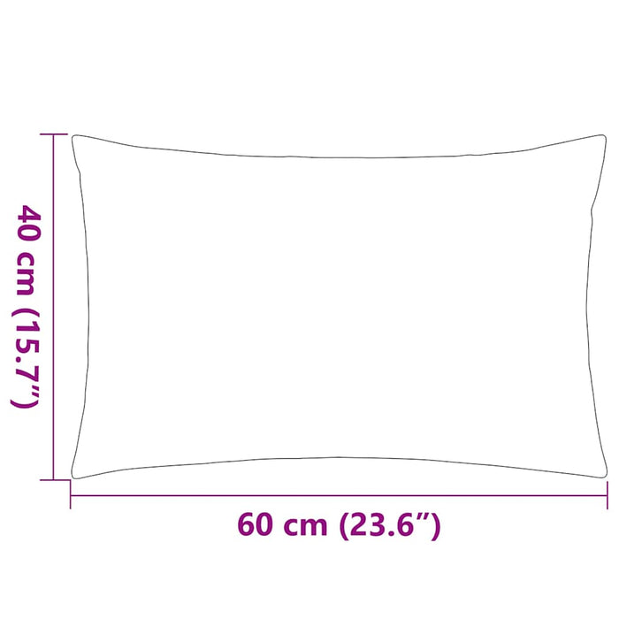 Perne de exterior, 2 buc., gri, 60 x 40 cm - WALTI WALTI